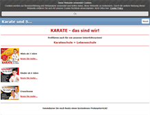 Tablet Screenshot of karateschule-okinawa.de
